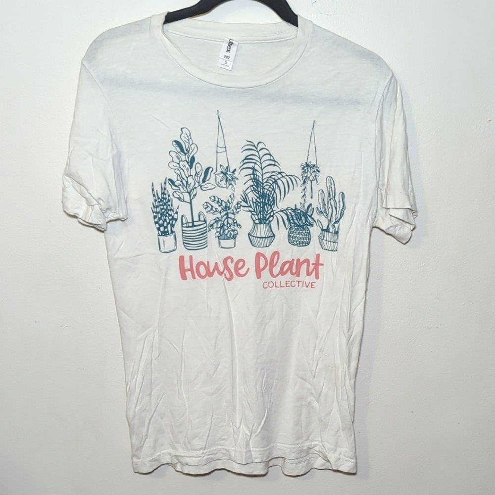 White House Plant Collective Graphic T-Shirt 100% Ring-Spun Cotton Men's Size S - Picture 1 of 6